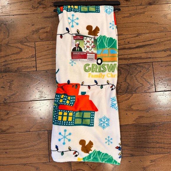 NWT National Lampoon Christmas Vacation Soft Plush Throw Blanket  50” X 70” - Picture 5 of 5